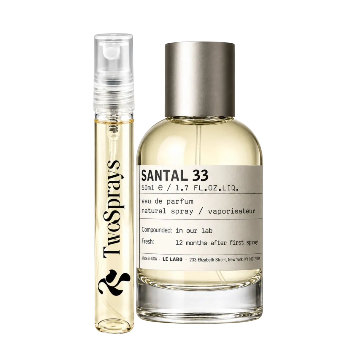 Le Labo Santal 33 bottle